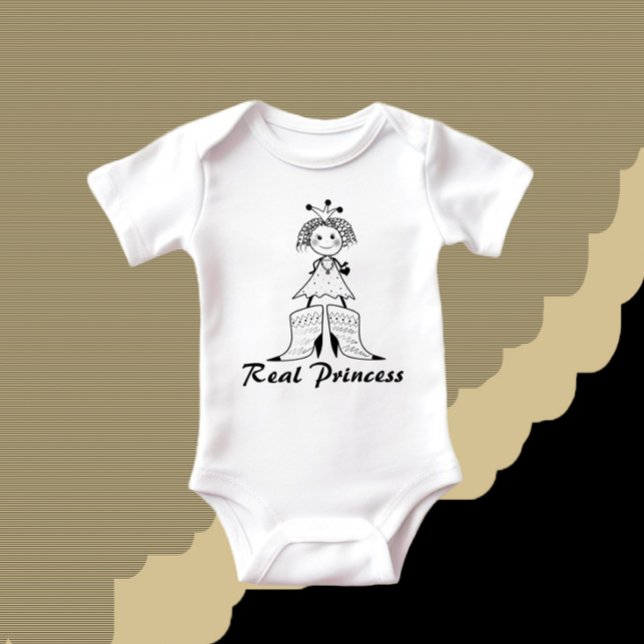 Body Para Bebé Princesa real (Subido por el creador)