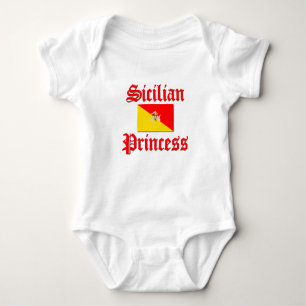 Body Para Bebé Princesa siciliana