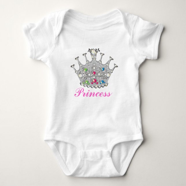 Body Para Bebé Princesa Tiara o bebé heredero (Anverso)