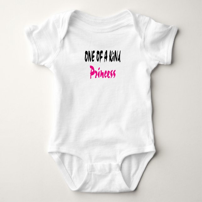Body Para Bebé Princesa Única (Anverso)