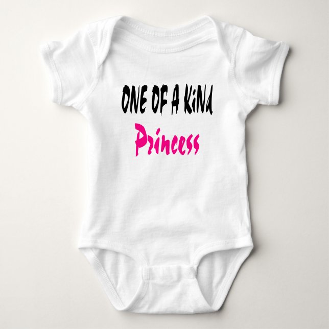 Body Para Bebé Princesa Única (Anverso)