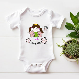 Body Para Bebé Princesita divertida