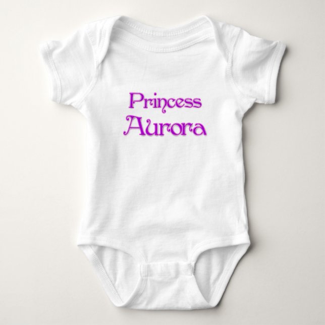 Body Para Bebé Princess Aurora (Anverso)
