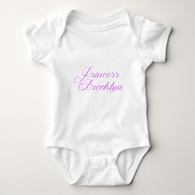 Body Para Bebé Princess Brooklyn (Anverso)