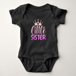Body Para Bebé Princess Little Sister Baby Bodysuit