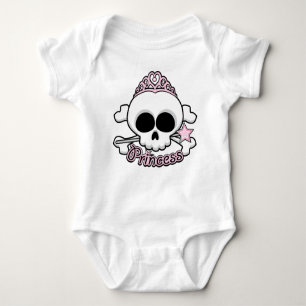 Body Para Bebé Princess Skull