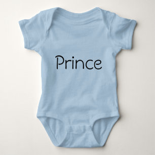 Body Para Bebé Príncipe Onsie