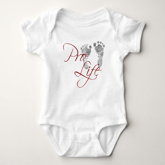 Body Para Bebé Pro Life (Anverso)