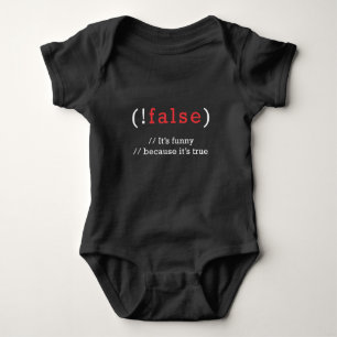 Body Para Bebé Programador !Codificación de programación falsa de