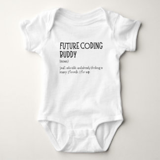 Body Para Bebé Programador Futuro Compañero de Codificación Diver