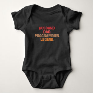 Body Para Bebé Programador Papá IT Nerd Administrador Coder Padre