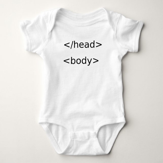 Body Para Bebé Programadores y desarrolladores código divertido (Anverso)
