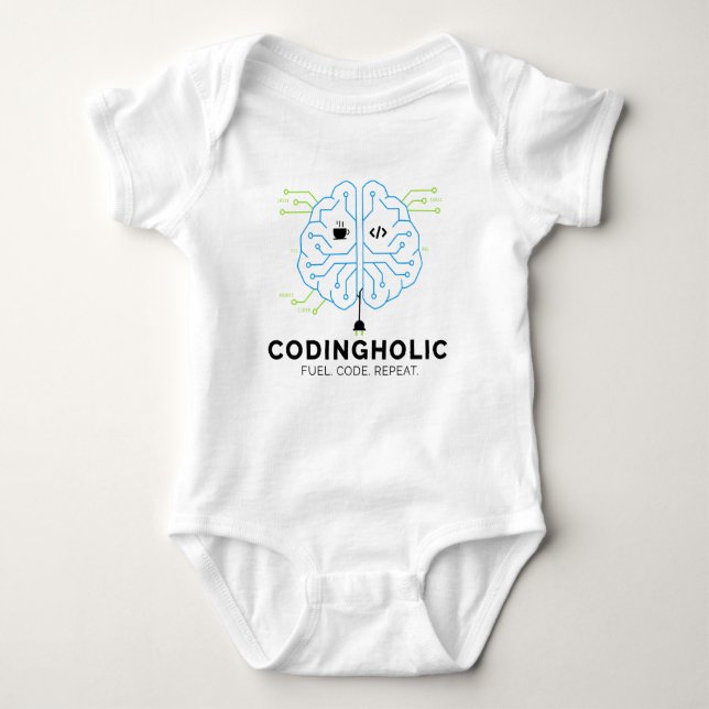 Body Para Bebé Programmer Baby Shower Gift | Geek Infant Bodysuit (Anverso)