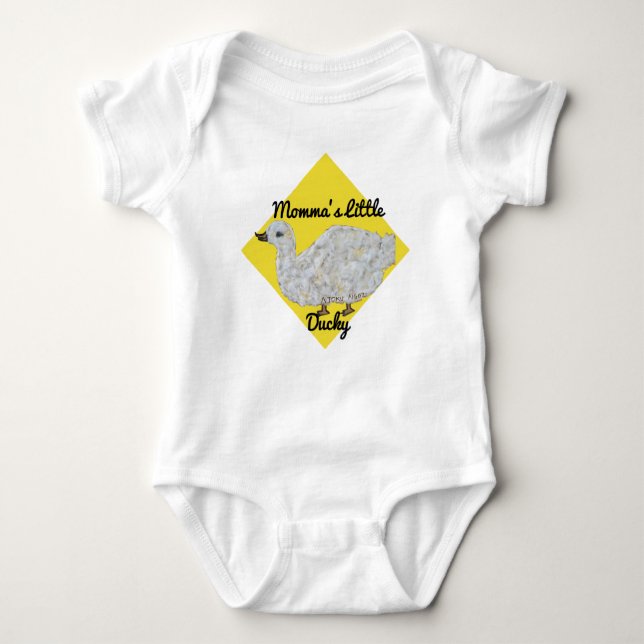 Body Para Bebé Project FED Mommas Little Ducky Baby Bodysuit (Anverso)