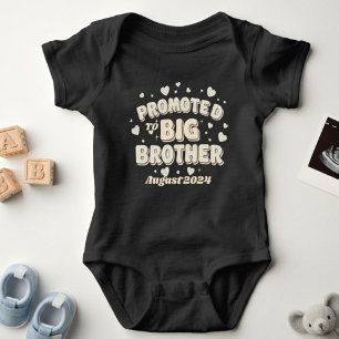Body Para Bebé Promoted To Big Brother T-shirt, 