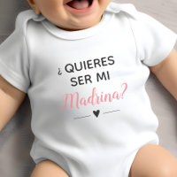 Propuesta de Rosa Quieres Ser Mi Madrina Madrina