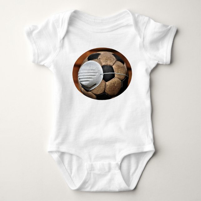 Body Para Bebé Protección contra el estadio de fútbol respiratori (Anverso)