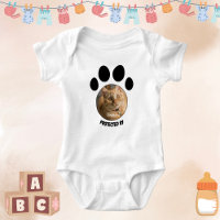 Protegido por foto de mascota personalizada de gén