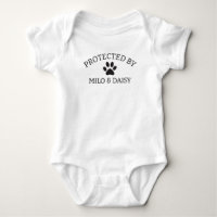 Protegido Por Perro , Camiseta De Mejor Amigo Perr