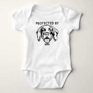Body Para Bebé Protegido por perro Traje y perro de bebé personal