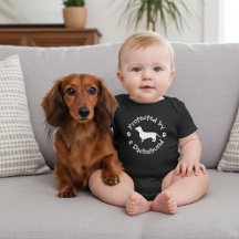 Protegido por un Dachshund - Doxie Baby Set