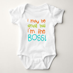Body Para Bebé Puede que sea pequeño pero soy el jefe