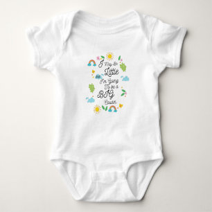 Body Para Bebé PUEDO SER pequeño pero voy a ser un gran primo