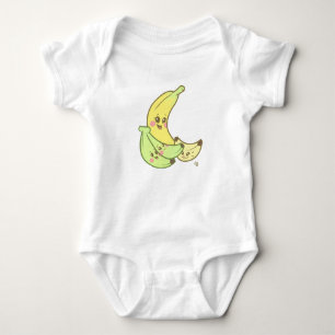 Body Para Bebé Puente de la familia de plátano del bebé