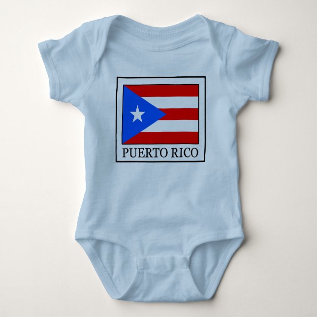 Body Para Bebé Puerto Rico (Anverso)