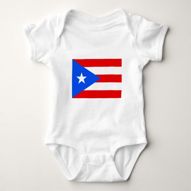 Body Para Bebé Puerto Rico (Anverso)