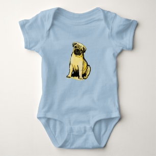 Body Para Bebé Pug