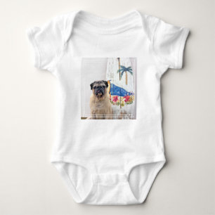Body Para Bebé Pug de superficie