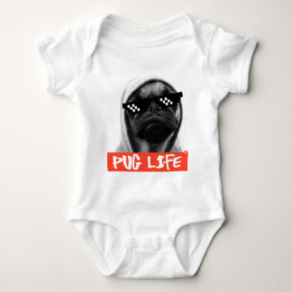 Body Para Bebé Pug Life