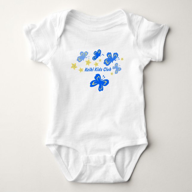 Body Para Bebé Pulelehua (Mariposa) Niños Tees (Anverso)