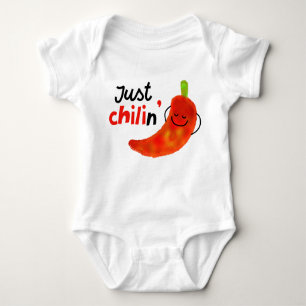 Body Para Bebé Pun de pimienta chile positivo - Solo Chilin