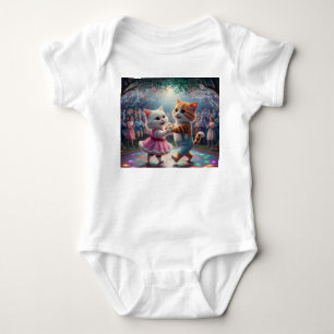 Body Para Bebé Purr-fect Dance Duo baby cloth