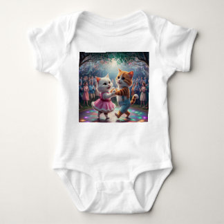 Body Para Bebé Purr-fect Dance Duo baby cloth