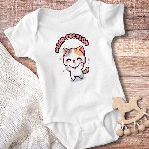 Body Para Bebé Purr-fection Kawaii Gatito 
