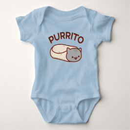Body Para Bebé PURRITO - El burrito de gato