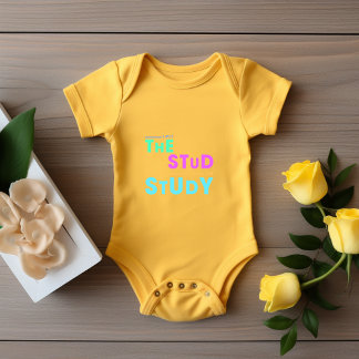 Body Para Bebé Puse el estudio en estudio - Gracioso diseño estud