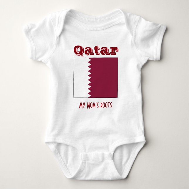 Body Para Bebé Qatar (Anverso)