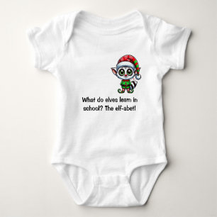 Body Para Bebé ¿Qué aprenden los elfos en la escuela?
