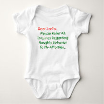 Querido abogado Santa - Carta divertida de Navidad