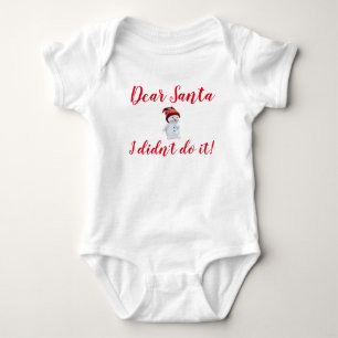 Body Para Bebé Querido Santa