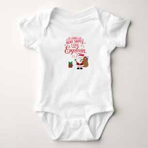 Body Para Bebé Querido Santa Puedo Explicar El Primer Navidad De 