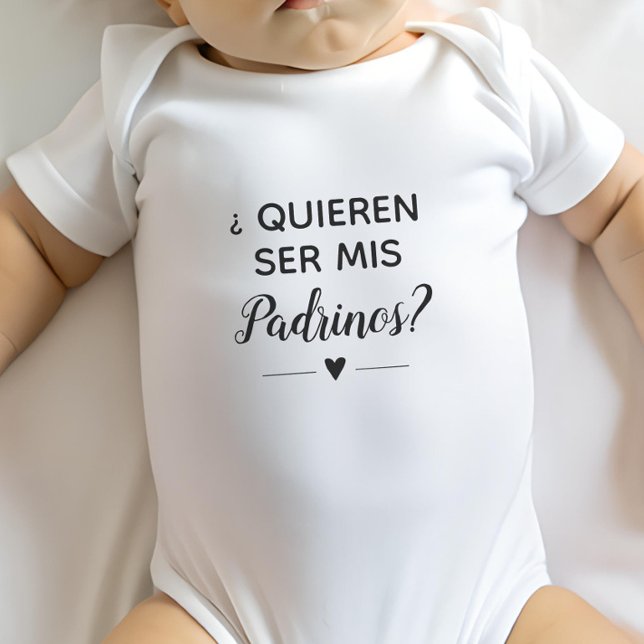 Body Para Bebé Quieren ser mis padres propuesta (Subido por el creador)