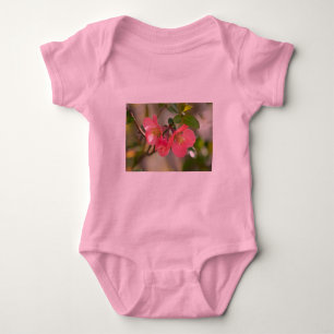 Body Para Bebé Quince Glow de Flor Rosa