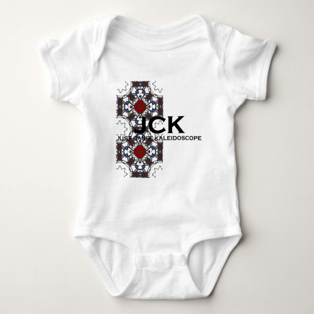 Body Para Bebé Quinto arte caleidoscopio del volumen cuatro (Anverso)