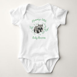 Body Para Bebé Raccoon Baby Shower Woodland Animals