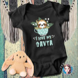 Body Para Bebé Raccoon I Love My Savta<br><div class="desc">¿Buscando el regalo perfecto de Savta? ¡Aquí lo encontrarás! Este Kawaii Raccoon I Love My Savta Baby Bodysuit es la forma perfecta de mostrarle a su Savta cuánto la amas. Este traje de cuerpo es suave y cómodo, por lo que es perfecto para tu pequeño. Con una fuerte introducción sobre...</div>
